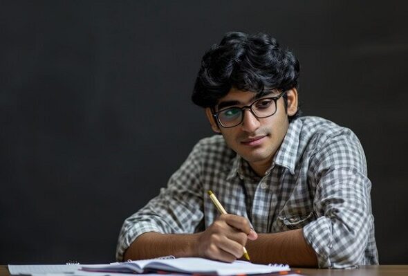 [freepicdownloader.com]-young-writer-taking-notes-normal